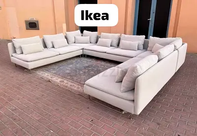 Selling IKEA Sodhremn u Shape sofa beige