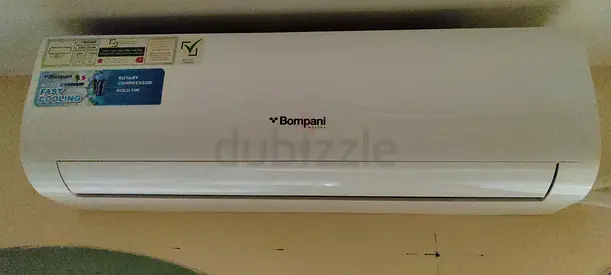 Used Bompani Split Wall Air Conditioner - Good Working Condition