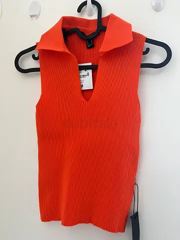 Orange Forever 21 Top