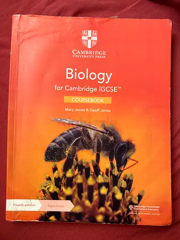 IGCSE Biology Textbook for Sale