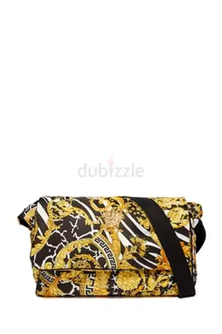 Versace Baroque-Print Changing Bag
