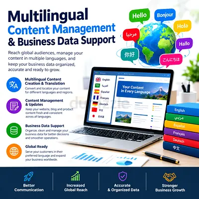 Multilingual Content Management & Business Data Support