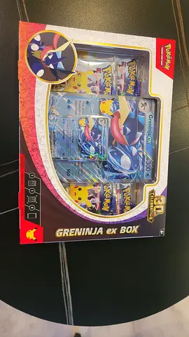 Pokémon 30th Greninja ex Box - Sealed Collector's Set