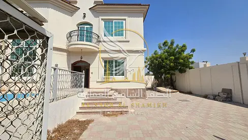 5BR Villa for Rent in Sharqan Sharjah with Large Pool Spacious Yard Full Maintenance 4 Payments