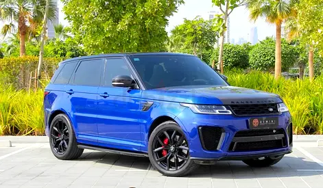 2019 Land Rover Range Rover Sport SVR - European Specs