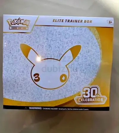 Pokemon 30th Anniversary ETB Memorabilia / Limited Edition Memorabilia