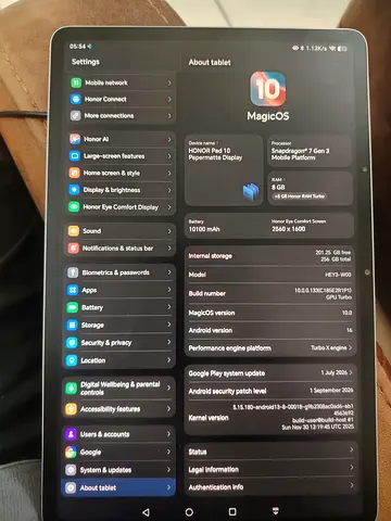 Honor Pad 10 | Paper matte display | with pen
