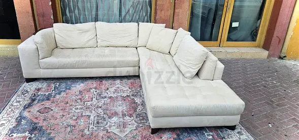 Perfect condition ___Natuzzi L Shape Sofa