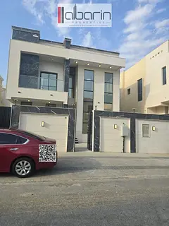 Luxury villa, first occupancy, for rent in Al Zahia, 5 master bedrooms