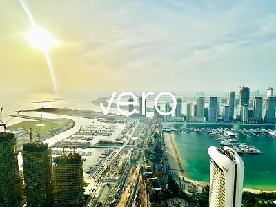 Palm View | Upgraded and Furnished | High floor