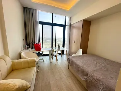 ✨ Fully Furnished Studio | Chiller Free | Pool & Gym | Azizi Riviera
