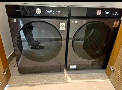 Samsung bespoke model 11.5 kg washer and 9 kg dryer new model same like a new condition
