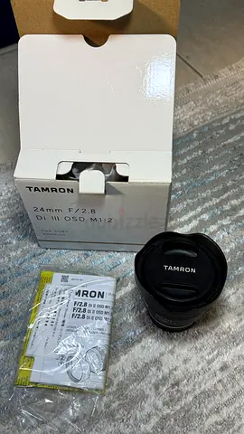 Tamron 24mm F/2.8 DI III OSD M1:2 for Sony E-mount: A prime lens with a fixed focal length of 24mm,