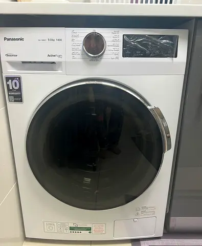 Panasonic 9kg Front Load Washing Machine - Inverter, ActiveFoam