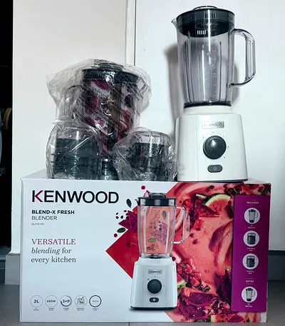 Kenwood Blend-X Fresh Blender with Jars - White (Like New)