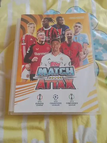 Official Match Attax 24/25 Binder – 81% Completed Collection