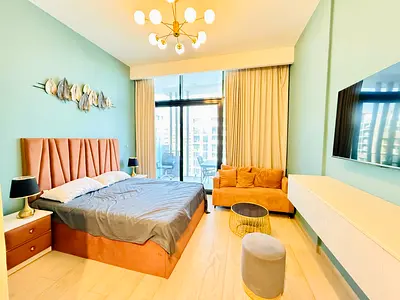 Chiller Free AC // Fully Furnished// Spacious Studio Just 48k Rent 4 Cheques