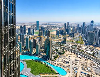 Iconic Burj Khalifa 1BR | Furnished, AED 185K/Year