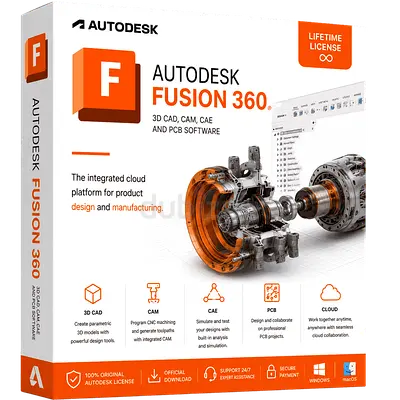 Autodesk Fusion 360 1 year License - 3D CAD/CAM/CAE Software