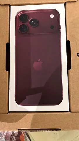 IPHONE 18 PRO MAX 256GB BURGUNDY