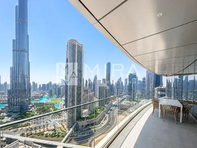 Largest 3BR layout | Full Burj View | High floor