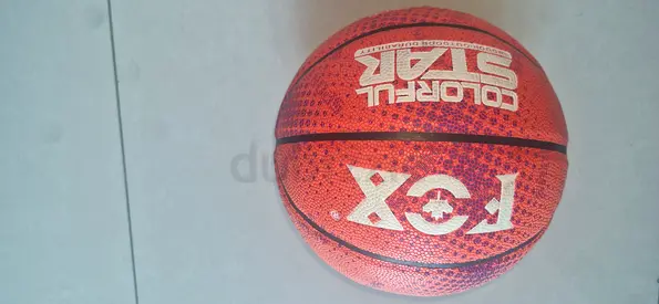 Used FOX Colorful Star Basketball – Good Condition