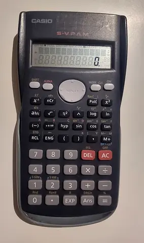 Casio scientific calculator (used) - working condition