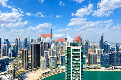4BR+maid | High Floor | Burj Khalifa & Canal Views