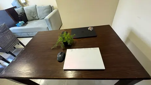 Dining table with chair