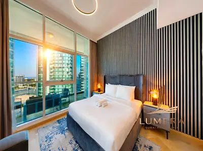 Furnished 1 BR | High Floor | Sea View