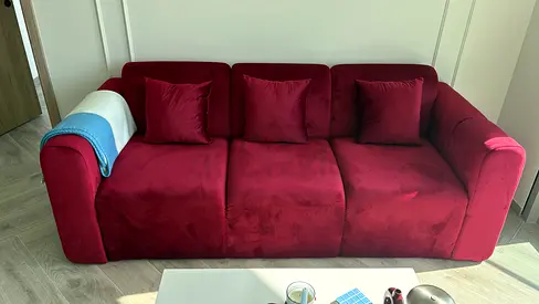 Brand New Burgundy Sofa for Sale