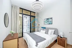 Furnished 1 BR + Balcony I High Floor I canal & city view
