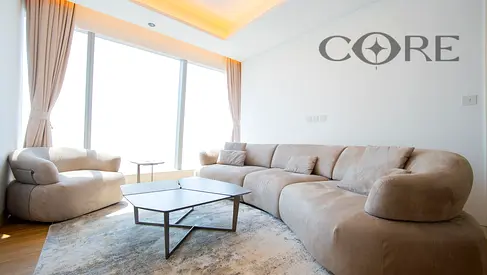 High-Floor Furnished 1BR | Uptown Tower | 0% commission