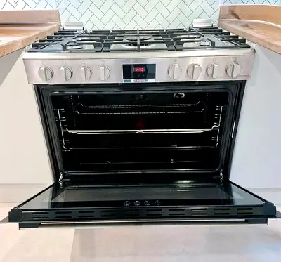 Bosch Series 6 Premium Full Gas Cooking Range 90Cm, Fan Oven
