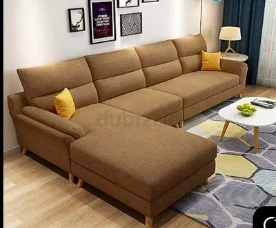 New premium high quality 4 seater L shaped sectional sofa
