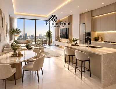 إطلالة على أفق المدينة | شقة بغرفة نوم واحدة | تصميمات داخلية مفروشة