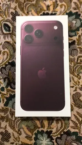 Apple iPhone 18 pro max 256gb Burgundy