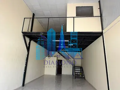 Commercial Warehouse for Rent in Ajman Industrial 1200 SqFt, 21kW Power, Mezzanine Permitted , All Activities, Rent 70K (4 Cheques)