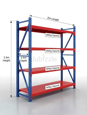 Medium Duty Storage Rack 400Kg UDL _ Used