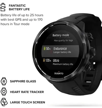 SUUNTO9 WATCH FOR MEN