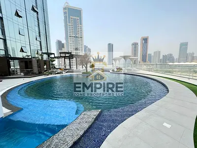 Luxury Full Sea-View | 2 Balconies | Free Pool & Gym | 2 Parking | resort-style amenities, kids’ play area, and easy access to Dubai