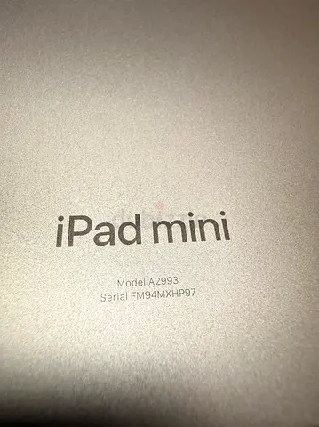 Apple iPad mini A17 Pro 256GB Wi-Fi + ZUGU Case | 100% Battery | Apple Warranty