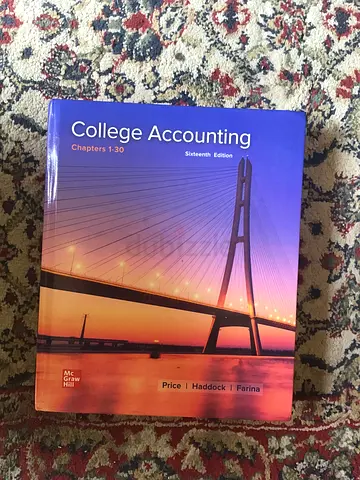 College Accounting (Chapters 1-30) - Textbook