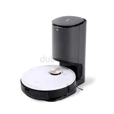 Ecovacs Deebot Ozmo T8+ Robot Vacuum + Auto-Empty Station Bundle