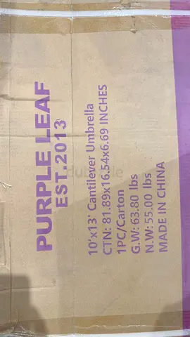 Purple leaf Umbrella