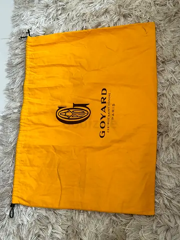 Goyard Yellow Dust Bag /Bag Protective Sack
