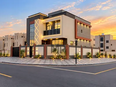 For sale directly by the owner: a two-story corner villa with a roof terrace, located next to the mosque. The price includes registration and ownershi