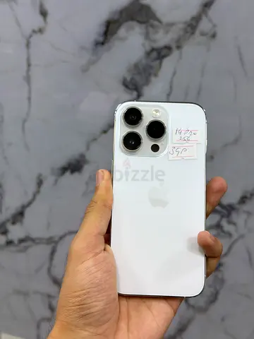 White iPhone 14 Pro - Good working condition, clean back 1350 aed