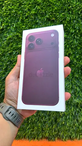 Apple Iphone 18 pro max 256gb burgundy tdra sealed box