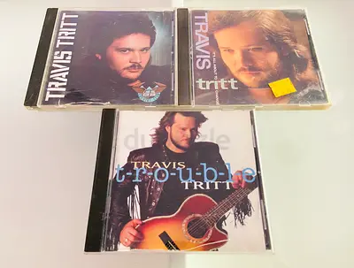 3 Travis Tritt Music CD’s